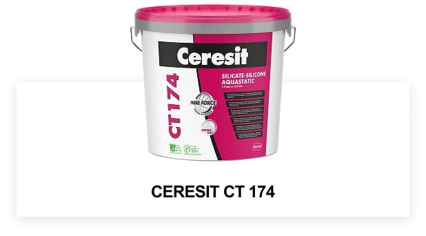 Tynk Ceresit CT 174 z technologią Fibre Force