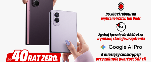 Do 500zł rabatu ma wybrane Watch lub Buds