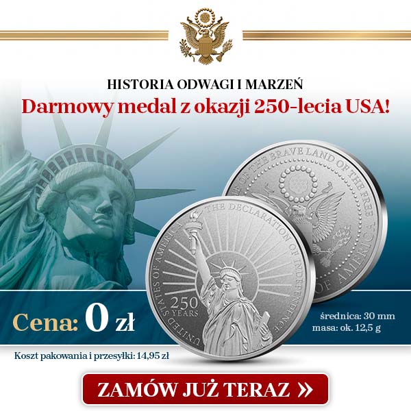 Kliknij, aby zamówić medal za darmo