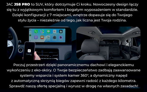 JAC. Poznań Motor Show. Tylko 23-26.04