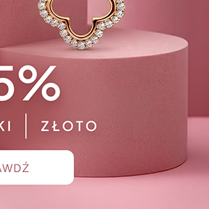 -25% na złotą biżuterię 