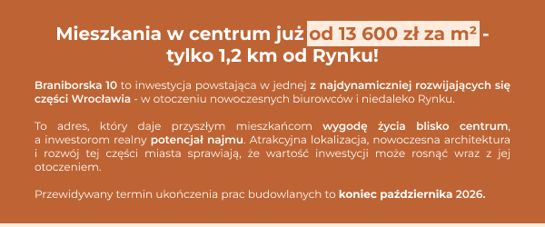 Mieszkania w centrum już od 13 600zł/m2