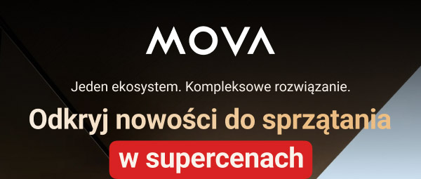  Jeden ekosystem. Kompleksowe rozwiązanie. Odkryj nowości do sprzątania w supercenach.