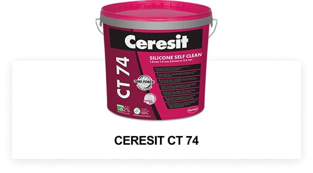 Tynk Ceresit CT 74 z technologią Fibre Force