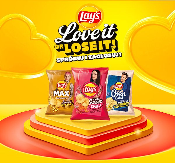 Lay's - Love it or Lose it! Spróbuj i zagłosuj!