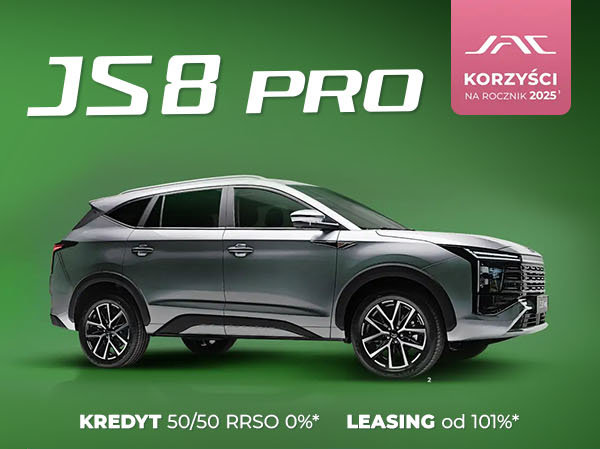 JAC JS8 Pro. Więcej miejsca na wiosenne przygody!