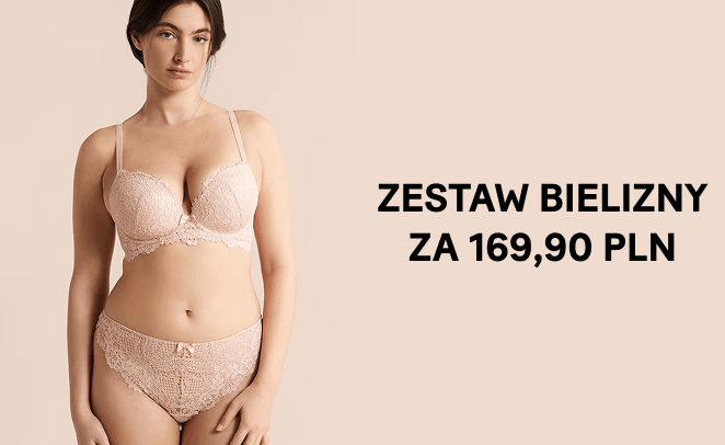 Zestaw bielizny za 169,90 PLN