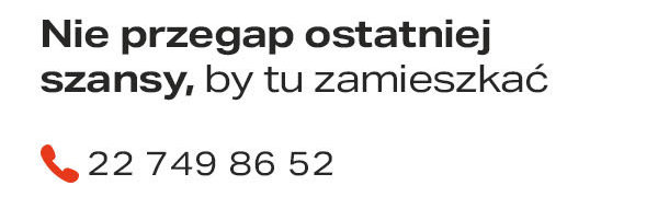 2 pokoje od 570tys. zł. Nie przegap ostatniej szansy, by tu zamieszkać