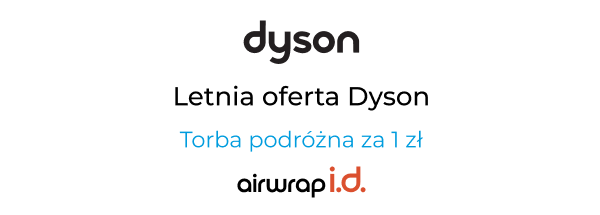 Letnia oferta Dyson. Torba podróżna za 1 zł. airwrap i.d.