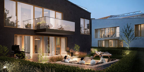 Royal Garden Wilanów – apartamenty z ogrodami i tarasami