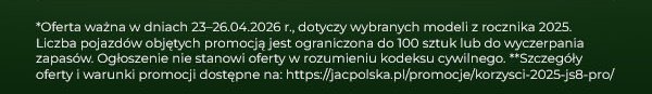 JAC JS8 Pro. Więcej miejsca na wiosenne przygody!