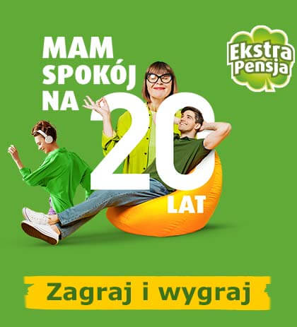 Mam spokój na 20 lat. Zagraj i wygraj.