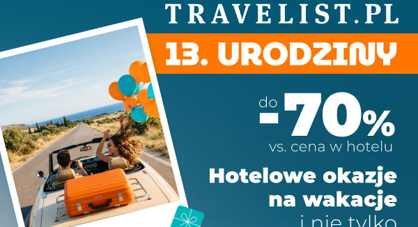 Travelist - hotele nawet 70% taniej